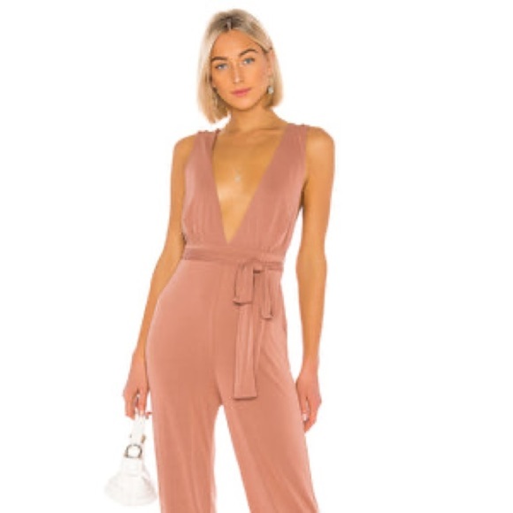 Tularosa Sasha Jumpsuit Blush (6) - Picture 4 of 6